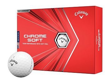Мячи для гольфа Callaway Chrome Soft